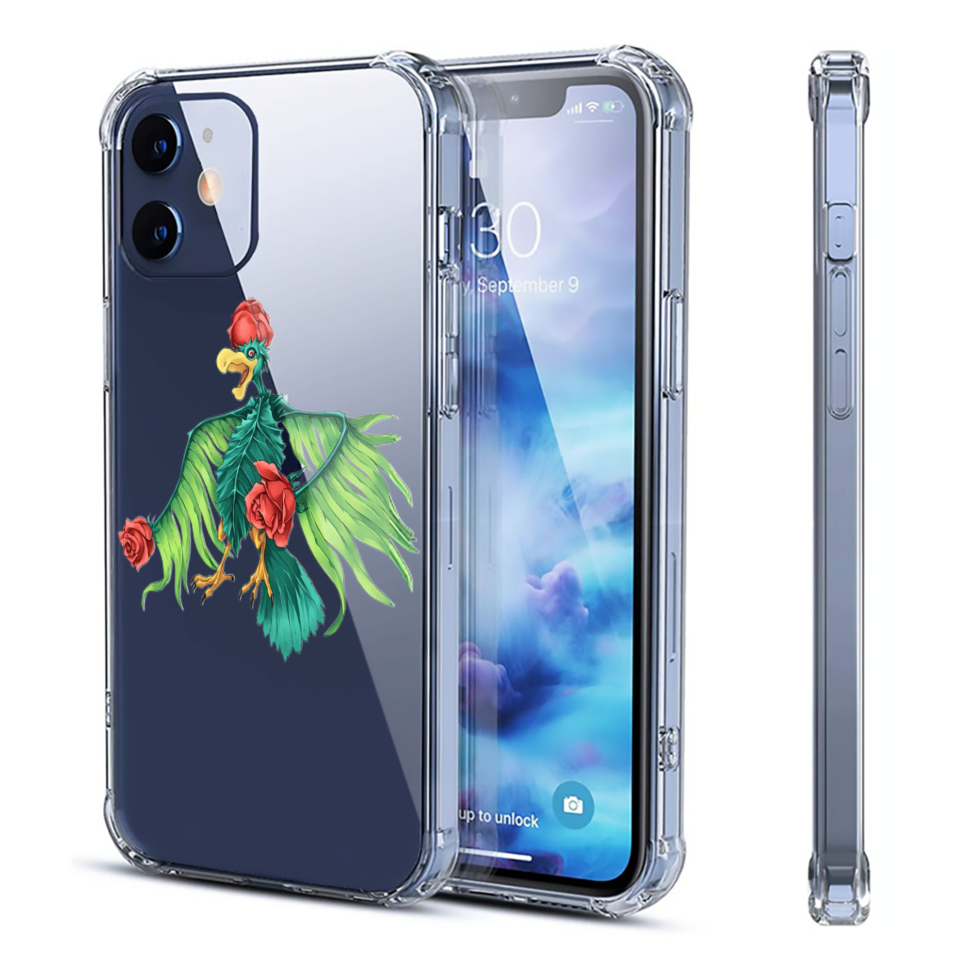 （画像用） 遊☆戯☆王 Yu-Gi-Oh! 【iPhone 12シリーズ対応】透明スマホケース（クリアソフトケース）